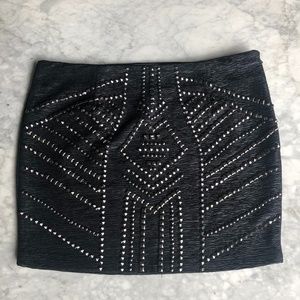 Guess Studded Mini Skirt